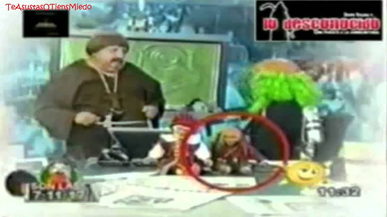 Fantasmas mu&ntilde;eco elfo poseido en televisa (TeAsustasOTiensMiedo)