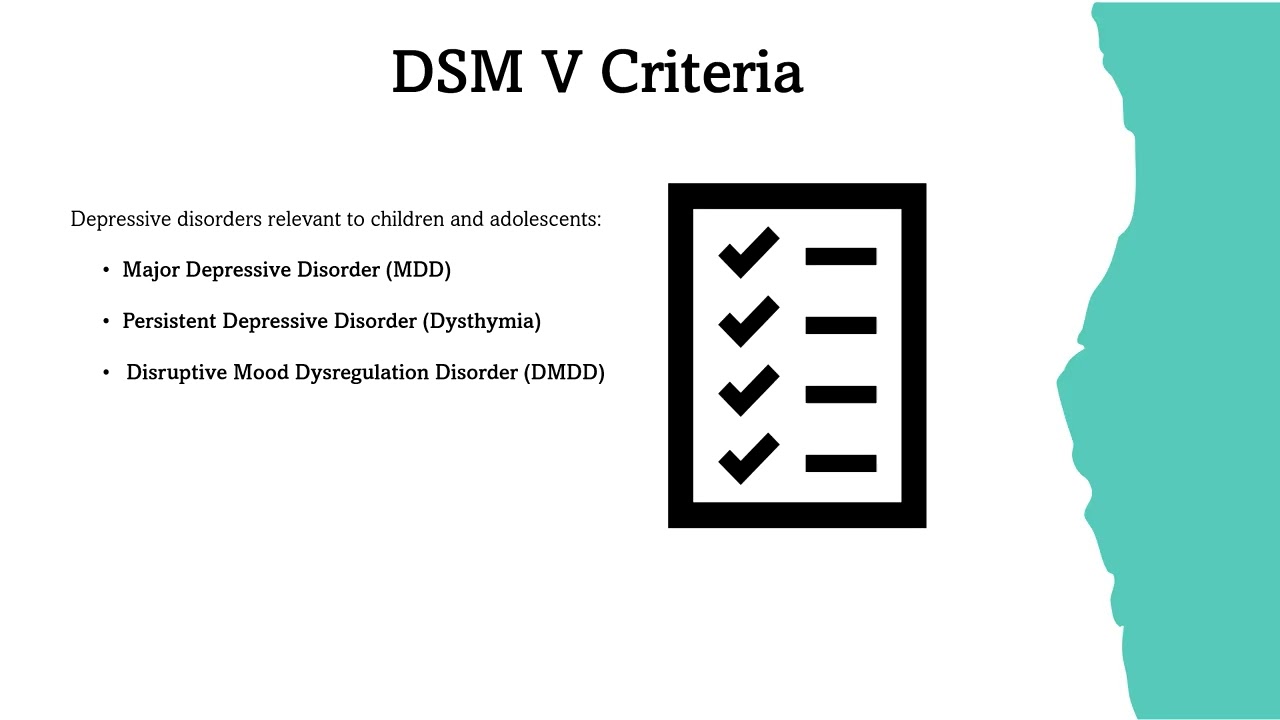 Depressive Disorders in Children & Adolescents including suicide