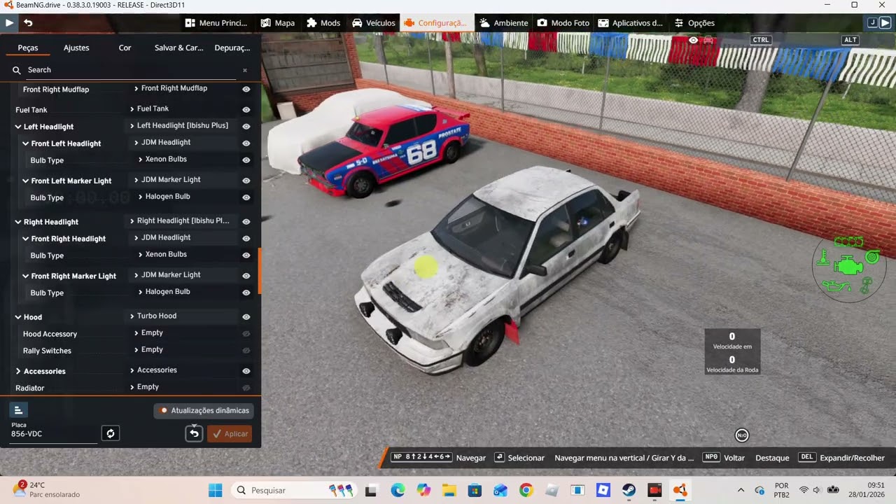 REFORMEI MAIS UM CARRO NO BEAMNG.DRIVE!