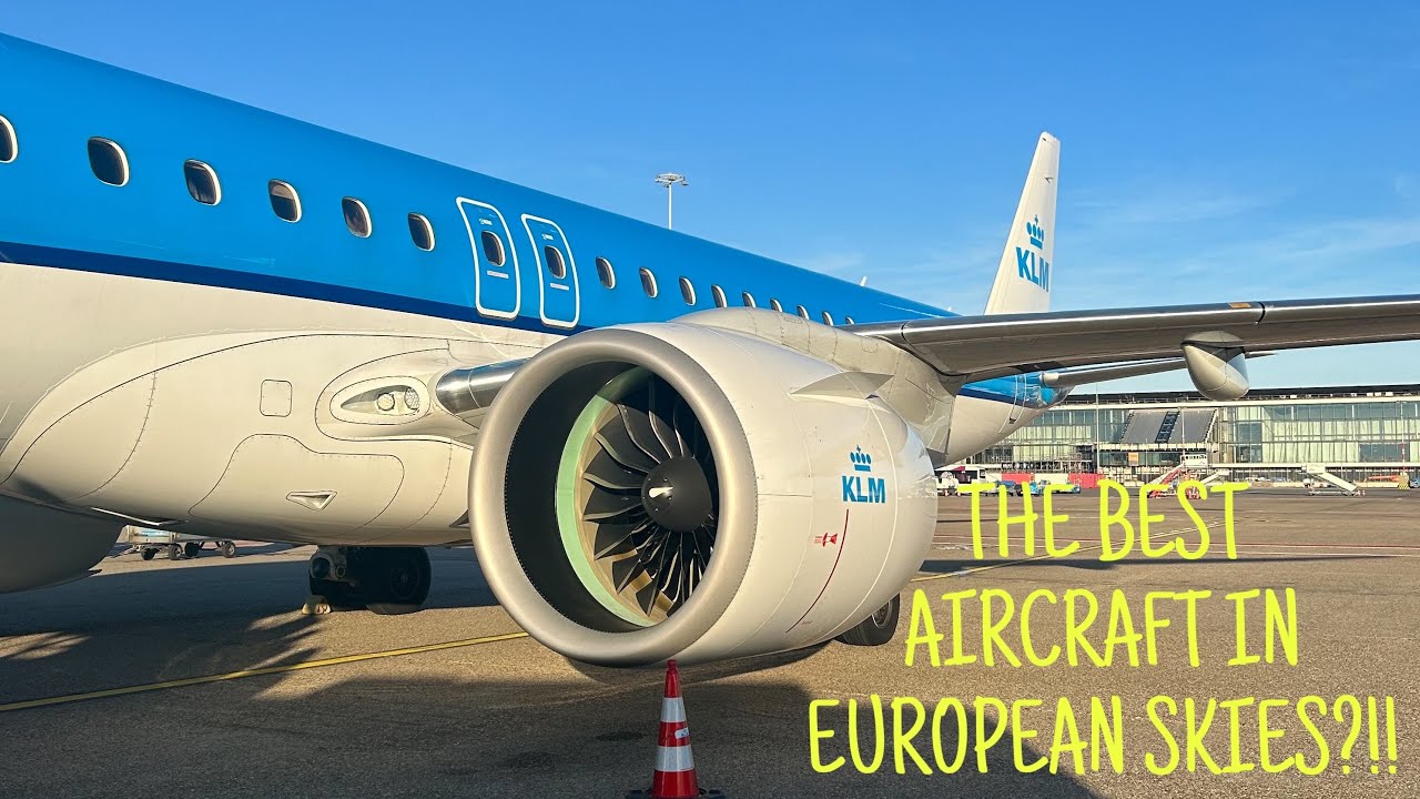 KLM Cityhopper E195-E2 | Tripreport | Amsterdam to Milan