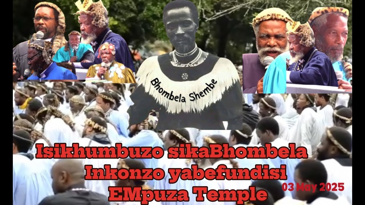 Shembe Isikhumbuzo sikaBhombela| iNkonzo yabefundisi eMpuza Temple - 03/05/2025