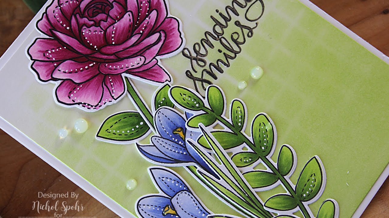 Simon Says Stamp | More Spring Flowers Card