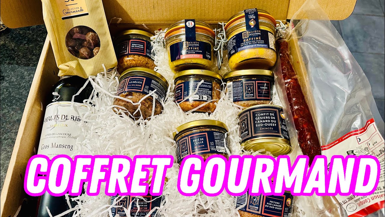 COFFRET FIN D&rsquo;ANNEE GOURMAND / Дегустация Фуа-Гра
