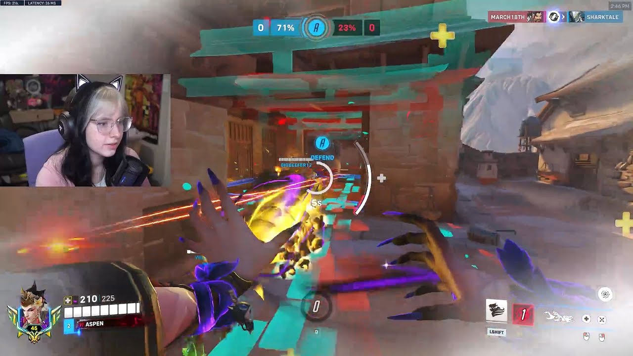 Аспен доминирует в роли Мойры! Геймплей Мойры, 18-й сезон, Overwatch 2