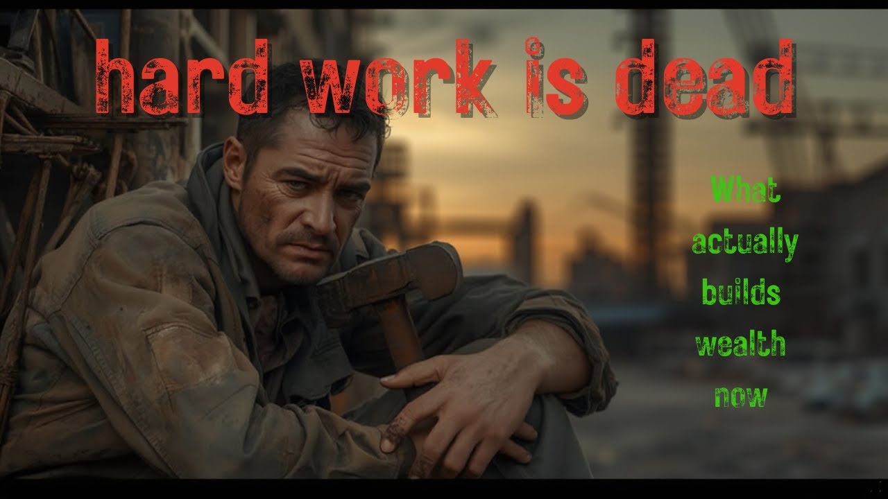 Hard Work is Dead: What actually builds wealth now