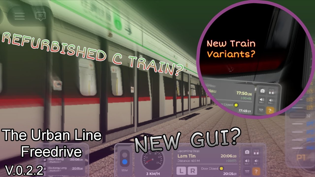 [NEW UPDATE] NEW GUI? Roblox Urban Line FreeDrive V.0.2.2