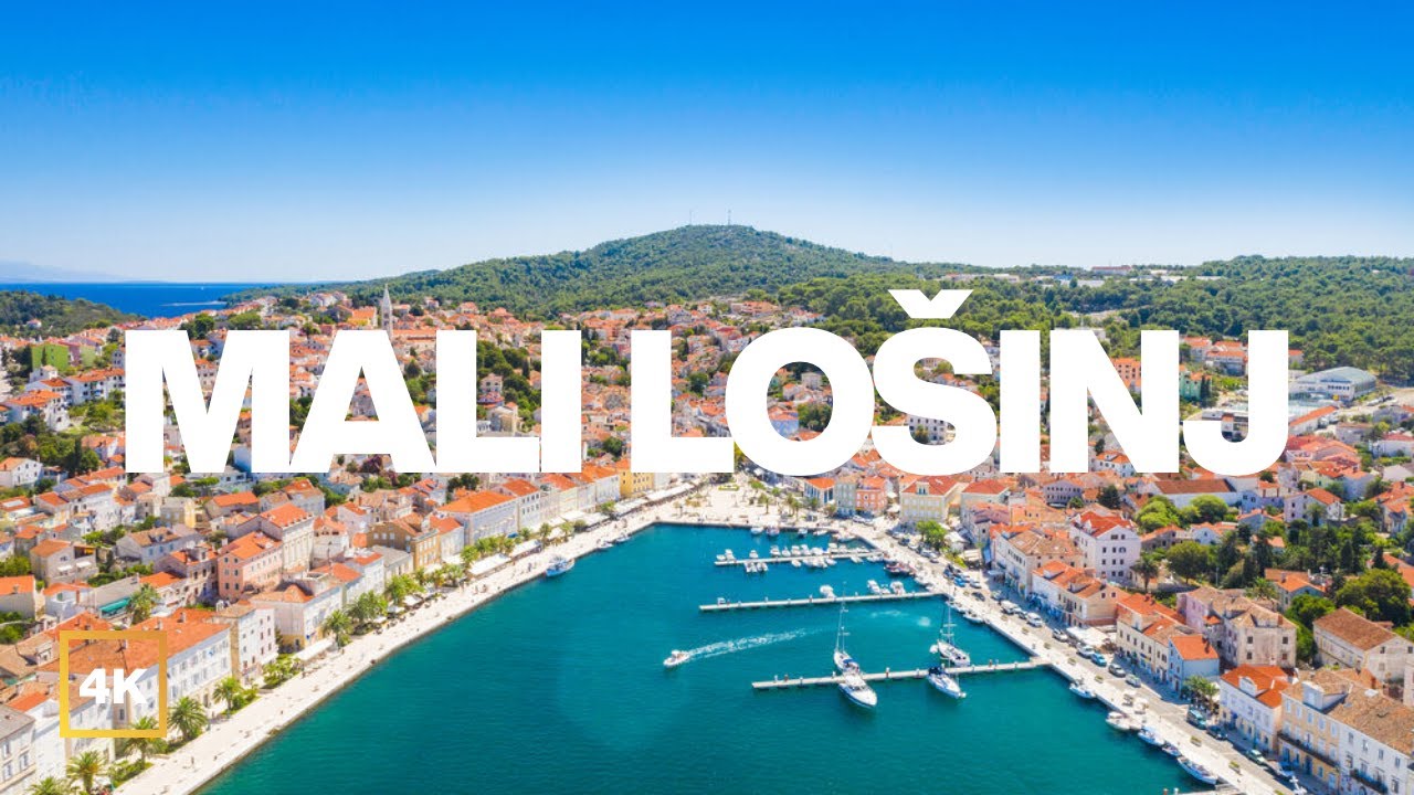 Mali Lošinj - Croatia🇭🇷 (Island Lošinj) 4K walking tour