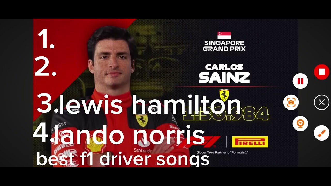 Best driver songs