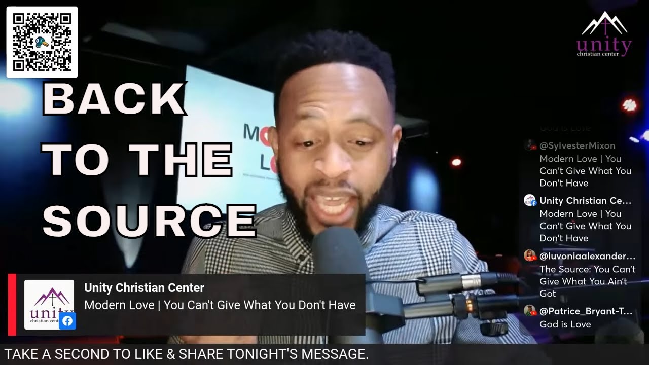 BACK TO THE SOURCE: MODERN LOVE | Mid-Week Bible Study | Bishop Sylvester Mixon Jr.