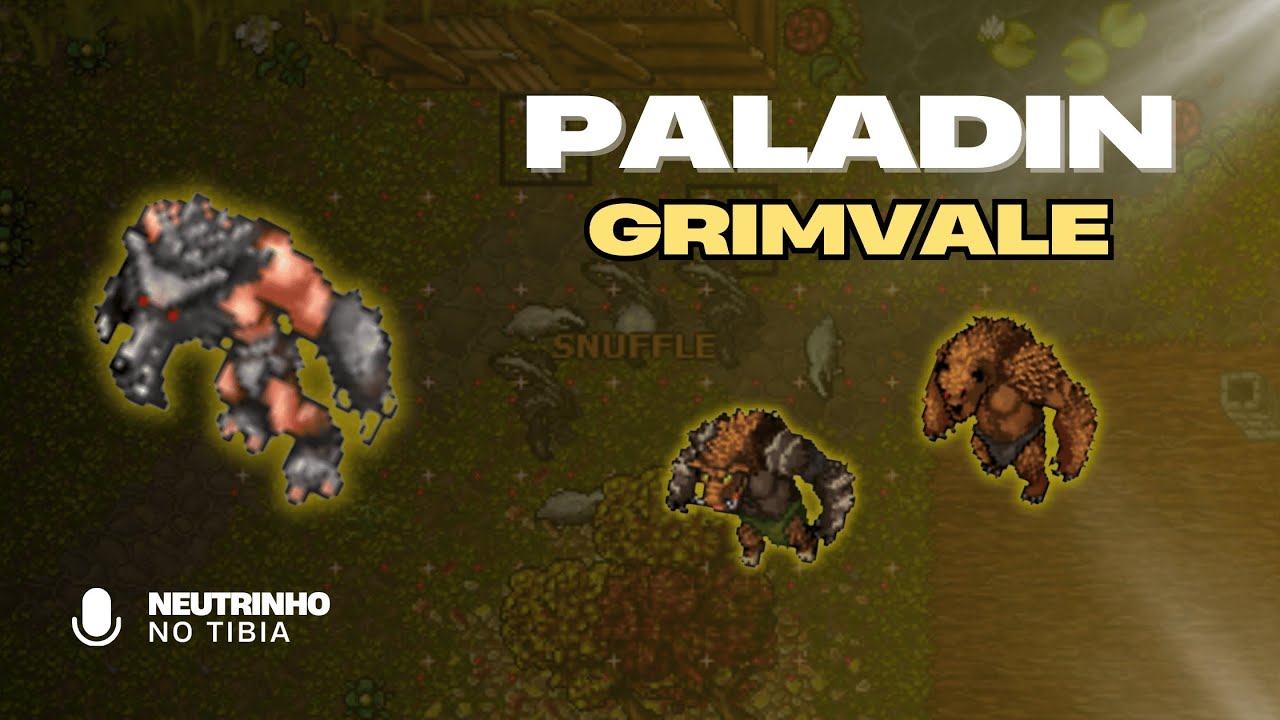 TIBIA - GRIMVALE WERECREATURES | PALADIN LEVEL 130+