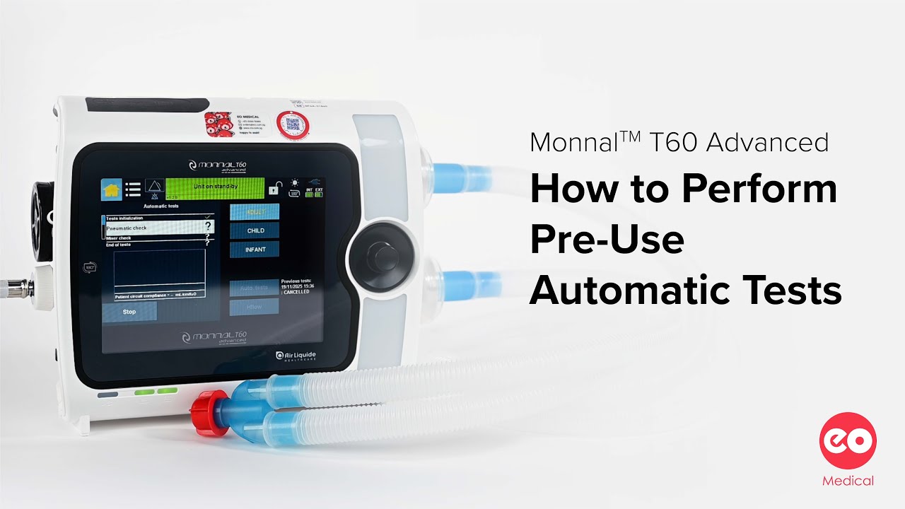 Monnal T60 Advanced | How to Perform Pre-Use Automatic Tests | E01