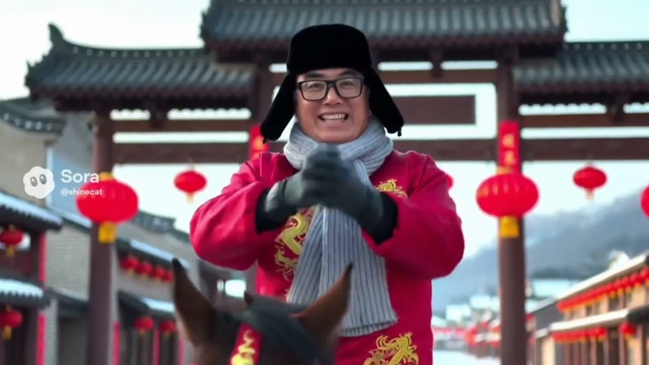 喜气洋洋 马到成功 