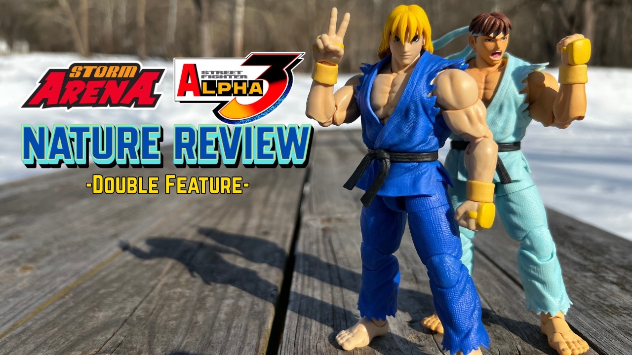 STORM ARENA STREET FIGHTER ALPHA 3 РЮ И КЕН APF 2025 ЭКСКЛЮЗИВЫ - ОБЗОР NATURE