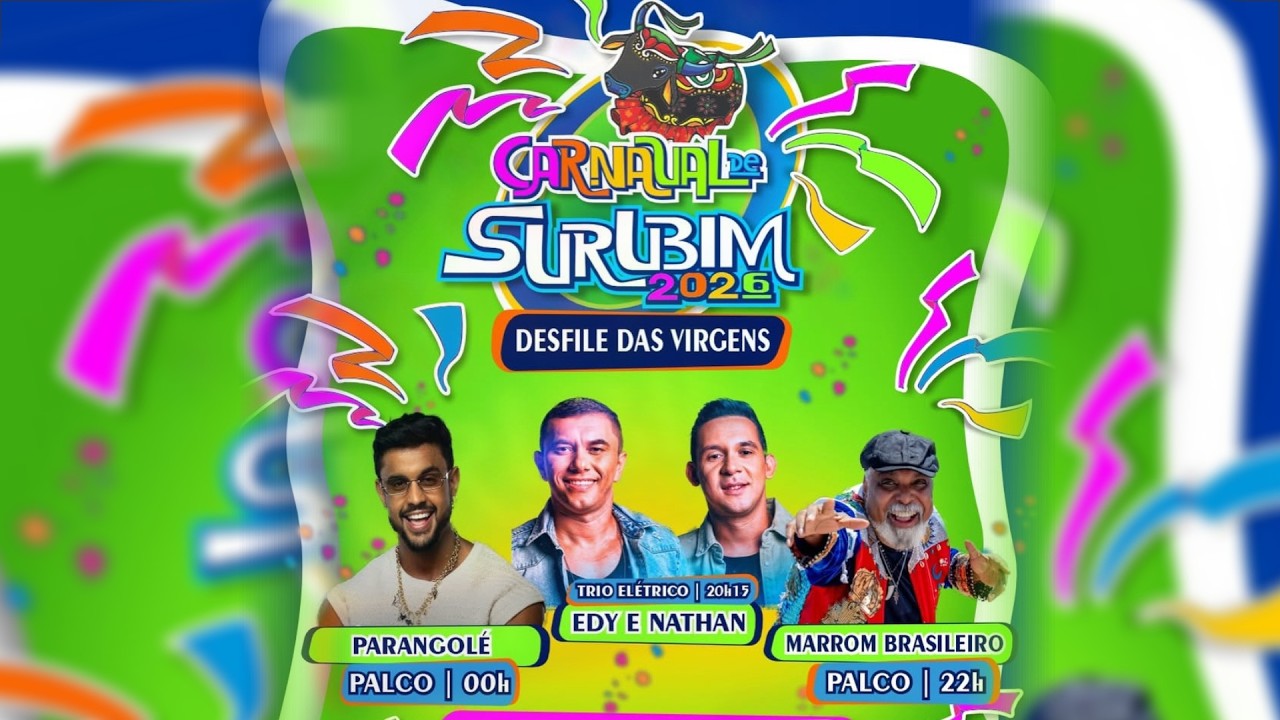 AO VIVO - CARNAVAL DE SURUBIM - Parangolé, Marrom Brasileiro e Edy e Nathan
