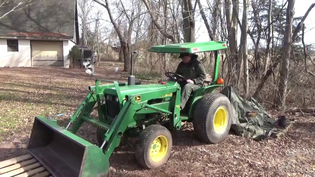 Cold Starting John Deere 750