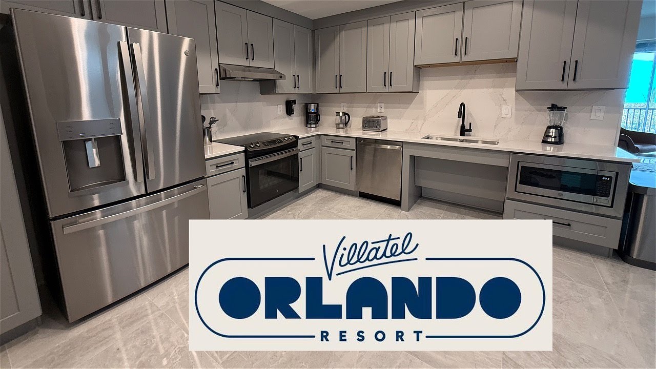 The NEW Villatel Orlando Resort, Apartments by Marriott Bonvoy Room Tour near Universal Orlando
