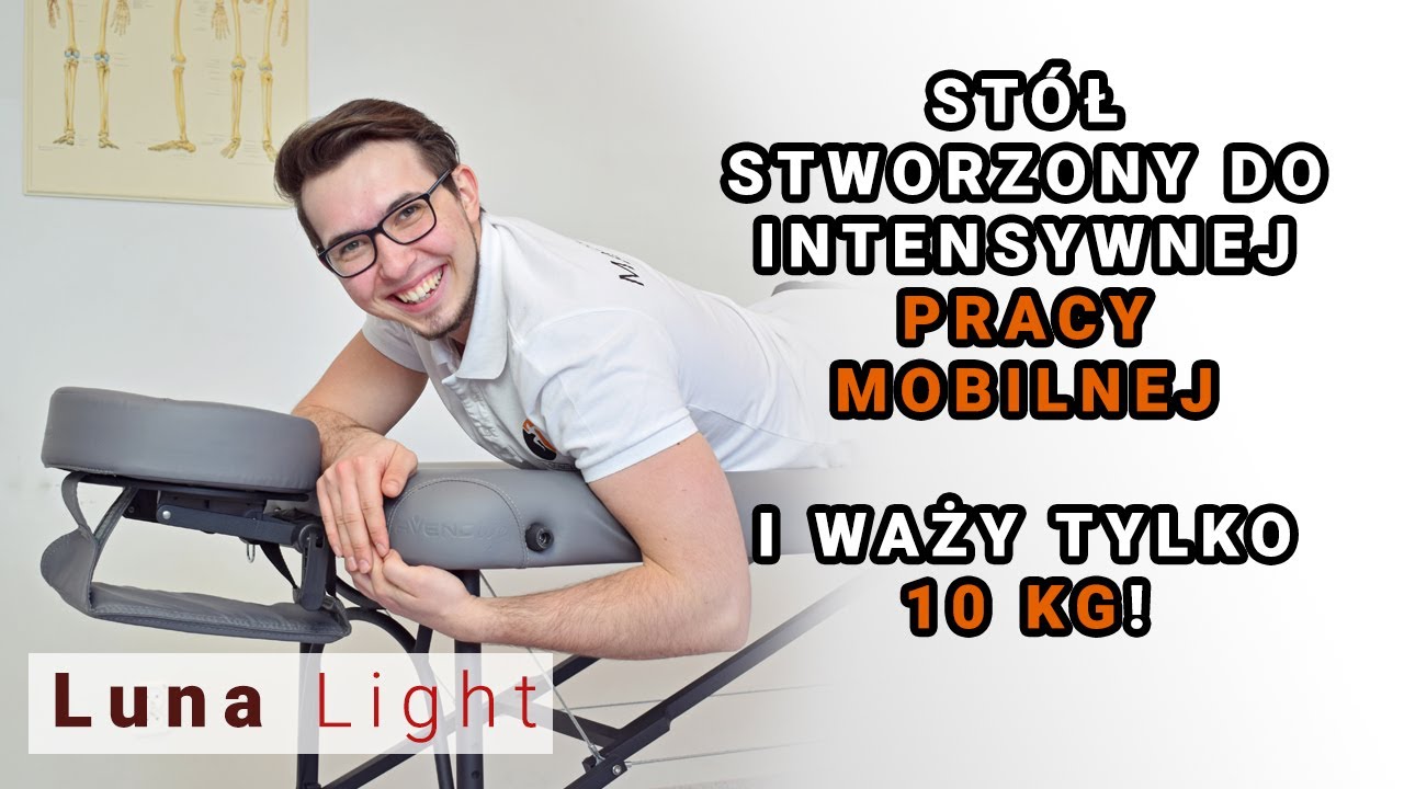 🔸️Najlżejszy st&oacute;ł do masażu Aveno Life - unboxing i recenzja stołu Luna Light #38🔸️ Biznes Masażysty