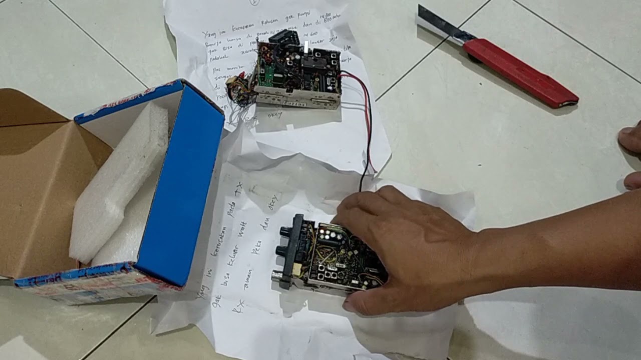 ICOM ic 2n tx tidak keluar power atau watt nya.