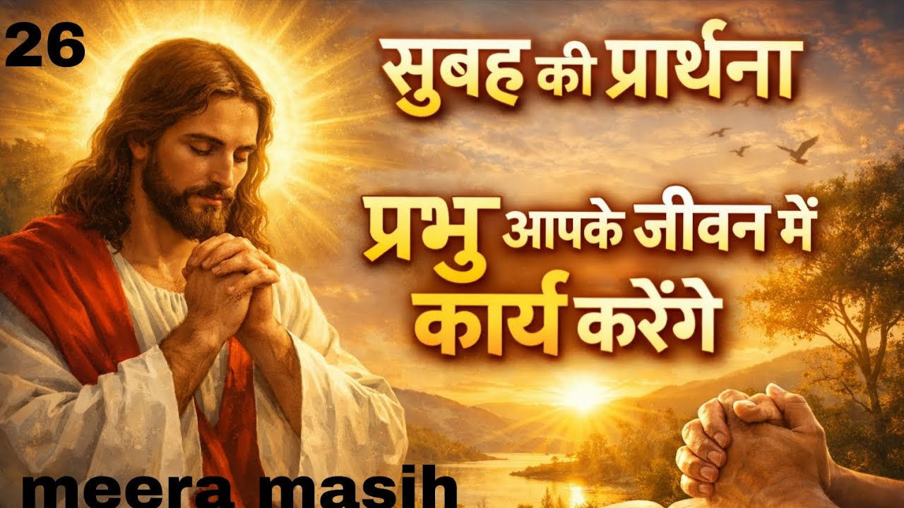 Morning prayer 🙏🙏 प्रभु आप के जीवन में कार्य करेंगे#Meera Masih