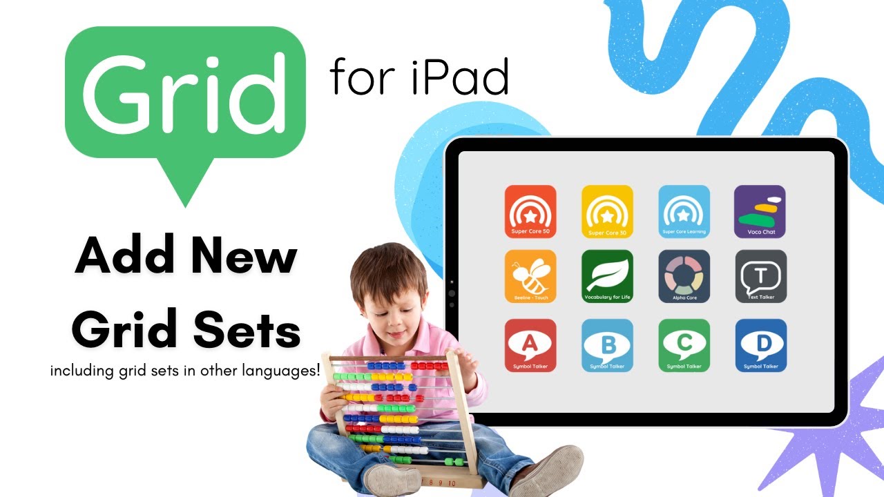 Grid for iPad | Add New Grid Sets and Create Bilingual Grids