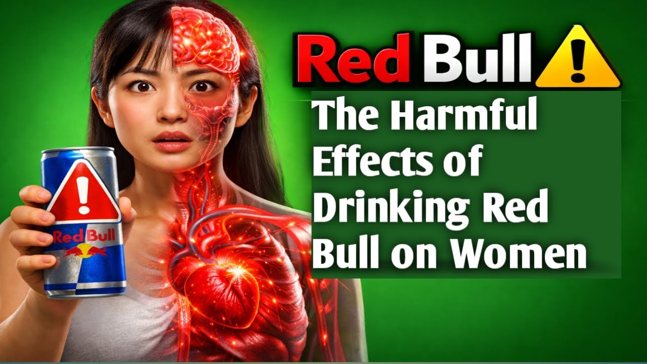 Red Bull USA Side Effects on Body | What Happens After Drinking Energy Drinks Medical 3D Animation