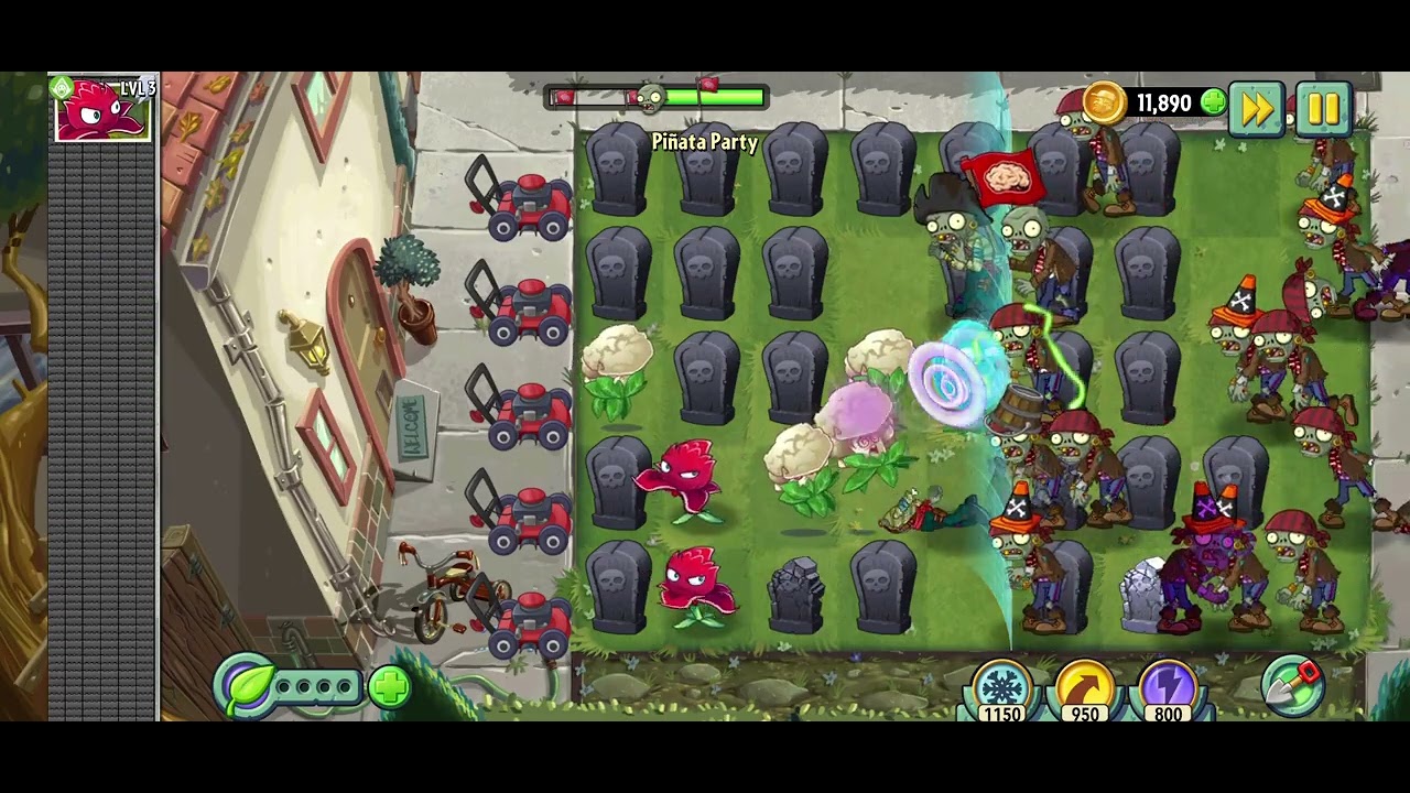 Plants vs Zombies 2 Super Pinata Party Event With Hypnotic Plant | PvZ2 Gameplay