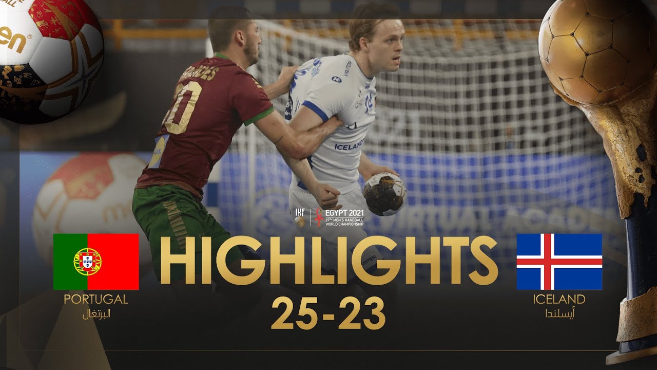 Highlights: Portugal - Iceland | Group Stage | 27th IHF Men's Handball World Championship| Egypt2021