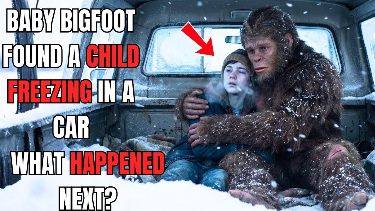 A Baby Bigfoot Found A Child Freezing Inside A Car — What Happened Next Was Unbelievable