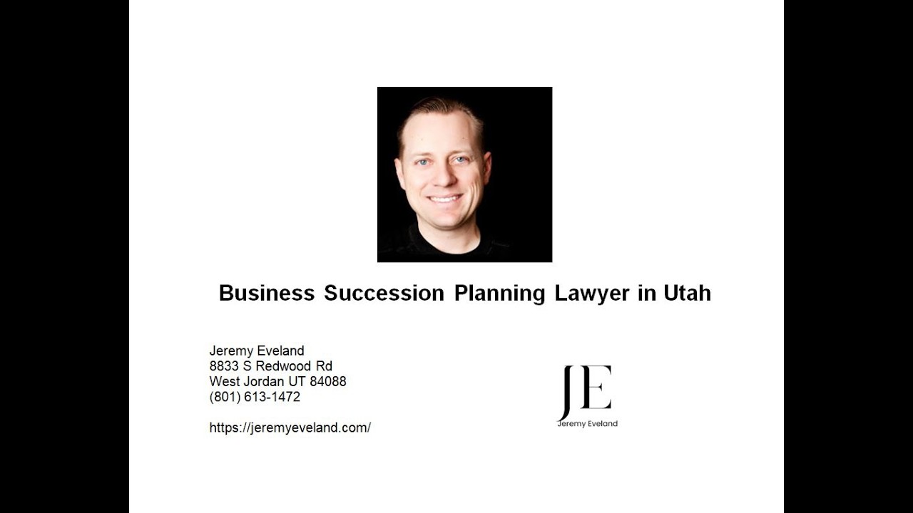 Business Succession Planning Lawyer in Utah