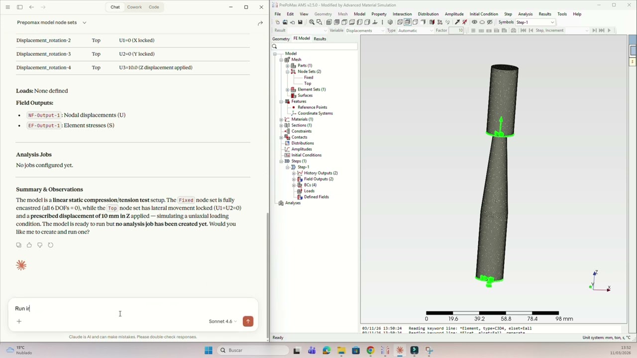 MCP in Prepomax