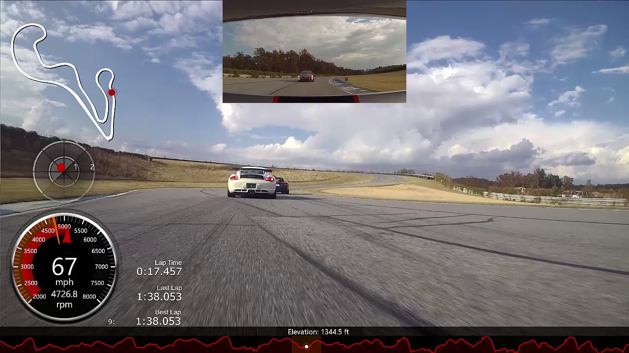 Porsche GT4 - three 1:28 laps at Atlanta Motorsports Park
