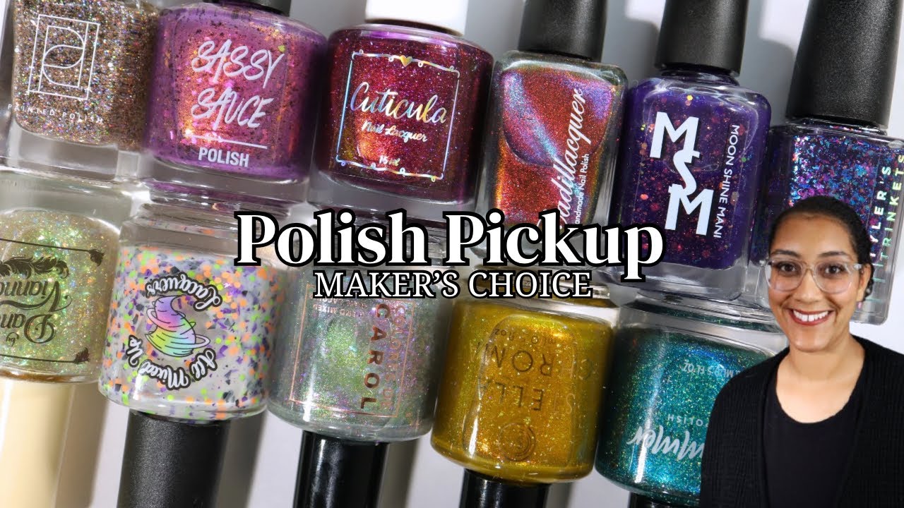 Polish Pickup December 2025 │ Maker's Choice │ Live Swatch and Review │ Polish with Rae