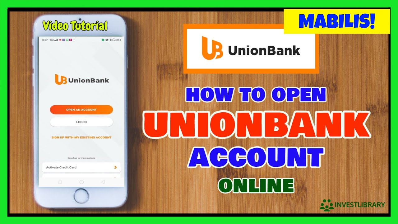 Онлайн-заявка Unionbank: как открыть сберегательный счет в Union Bank онлайн