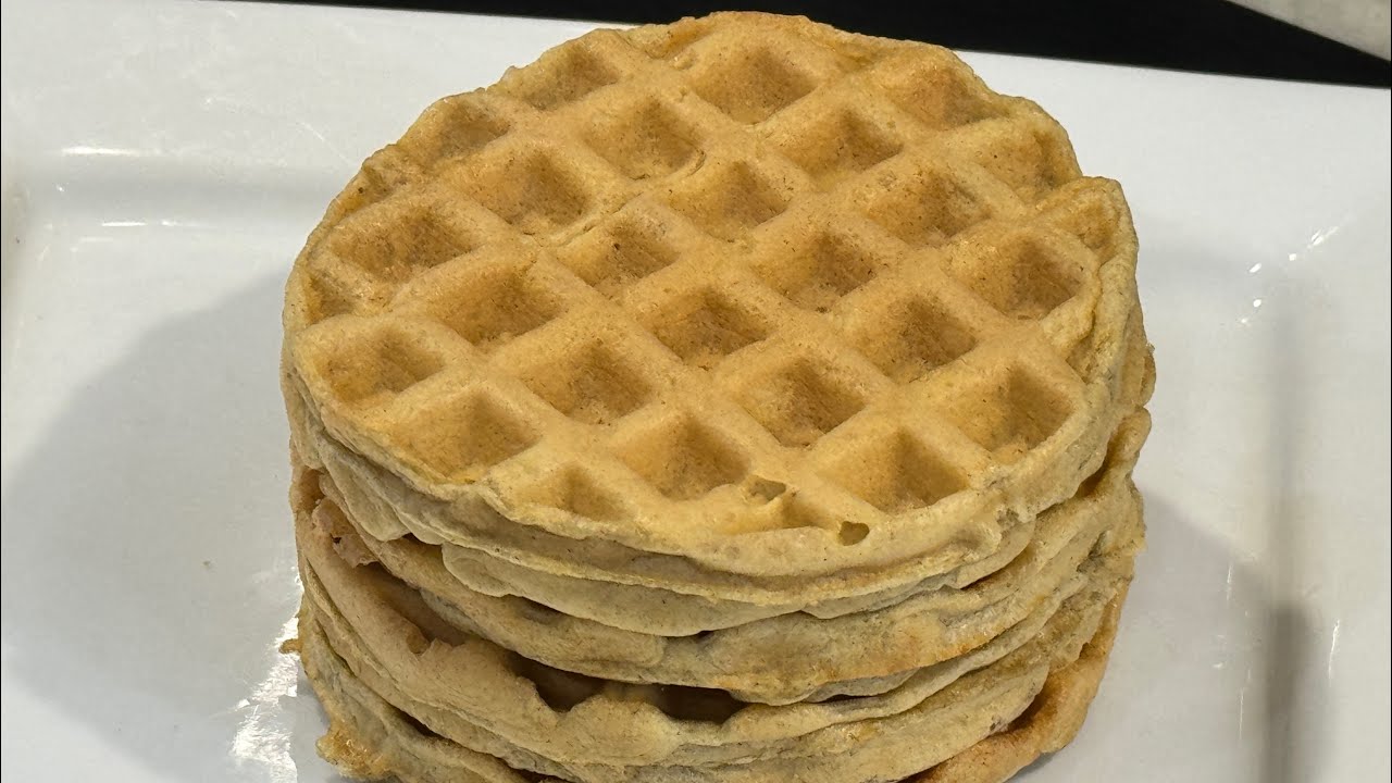 Best Carnivore Waffles or Pancakes! No Pork Rinds. Gluten-Free. Great Breakfast Sandwich.