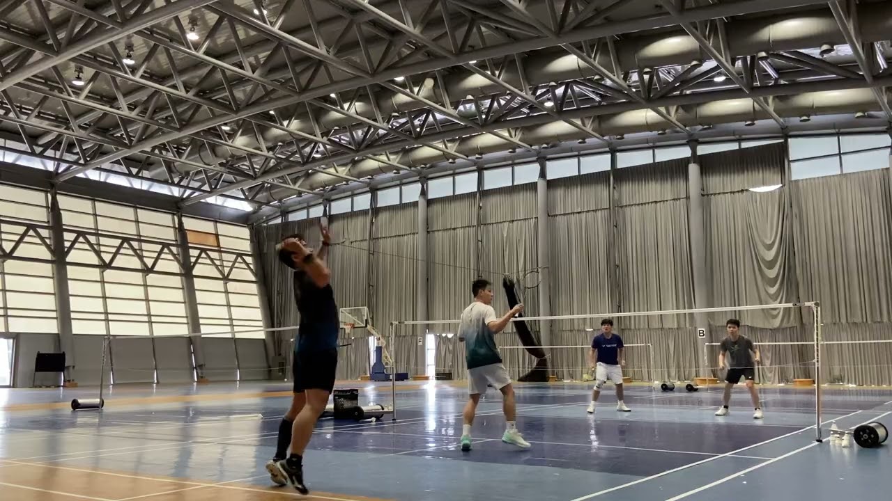 2026/02/07 第二屆 達達虎羽球積分賽 竹堯冠銘 vs 俊宇廷恩