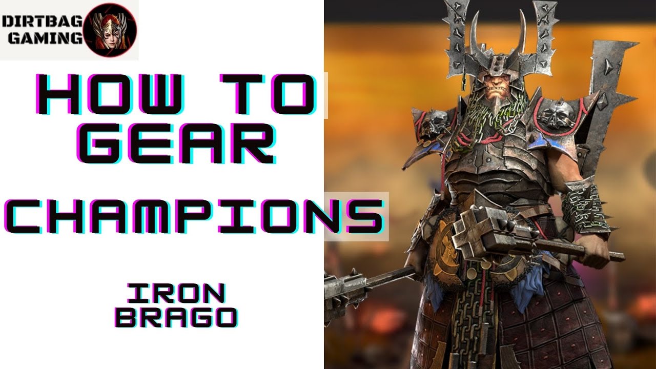 HOW TO GEAR IRON BRAGO | 6k DEF Build | Raid Shadow Legends Gear Guide