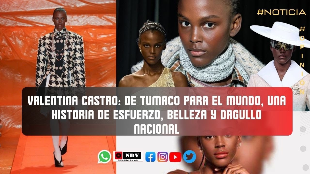 VALENTINA CASTRO: DE TUMACO PARA EL MUNDO, UNA HISTORIA DE ESFUERZO, BELLEZA Y ORGULLO NACIONAL.