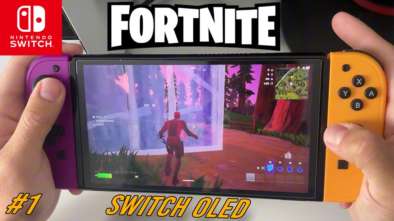 Así se ve Fortnite en la Nintendo Switch OLED en 2025… 👀