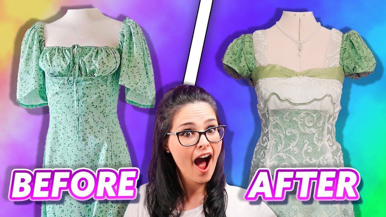 How to DIY An Easy Bridgerton Dress