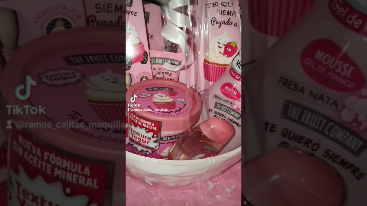 Preparando pedidos 💗#viral #cosmeticos #caja #sorpresa #envio#caja #thefruitcompany#cesta