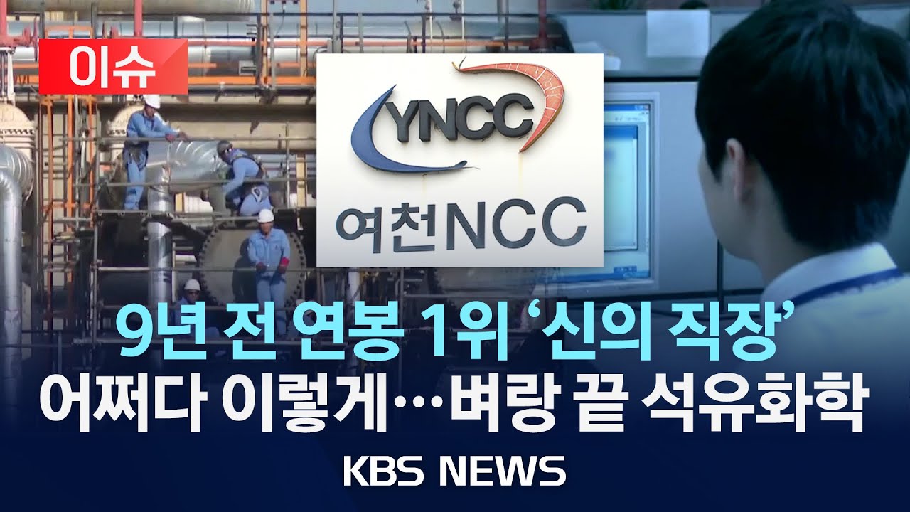 [이슈] 연봉 1.2억 '신의 직장'의 눈물 어쩌다 이렇게…벼랑 끝 석유화학/2025년 8월 12일(화)/KBS