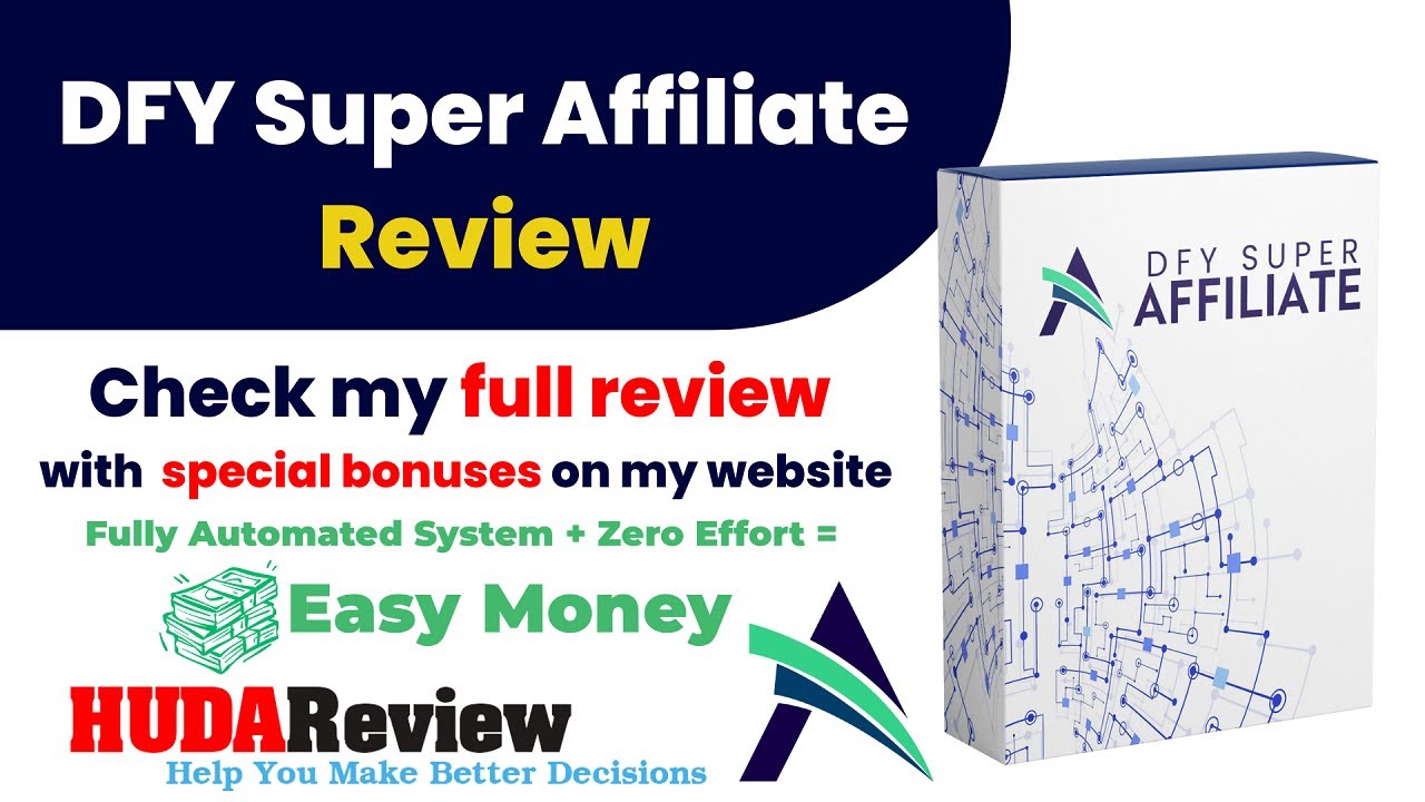 DFY Super Affiliate review | Demo | Bundle | Huge Bonus | Discount Coupon