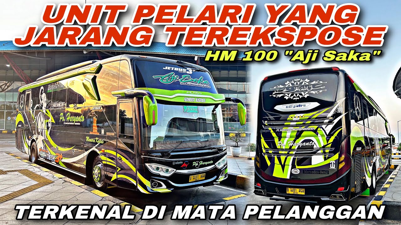 Bukan Unit Artis Tapi Sangat Terkenal Dimata Para Penumpang 😱| trip Haryanto HM 100 “ Aji Saka “