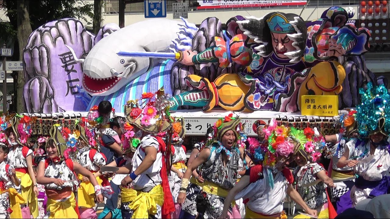 東北絆まつり2018盛岡（パレード後半・青森・盛岡・秋田）