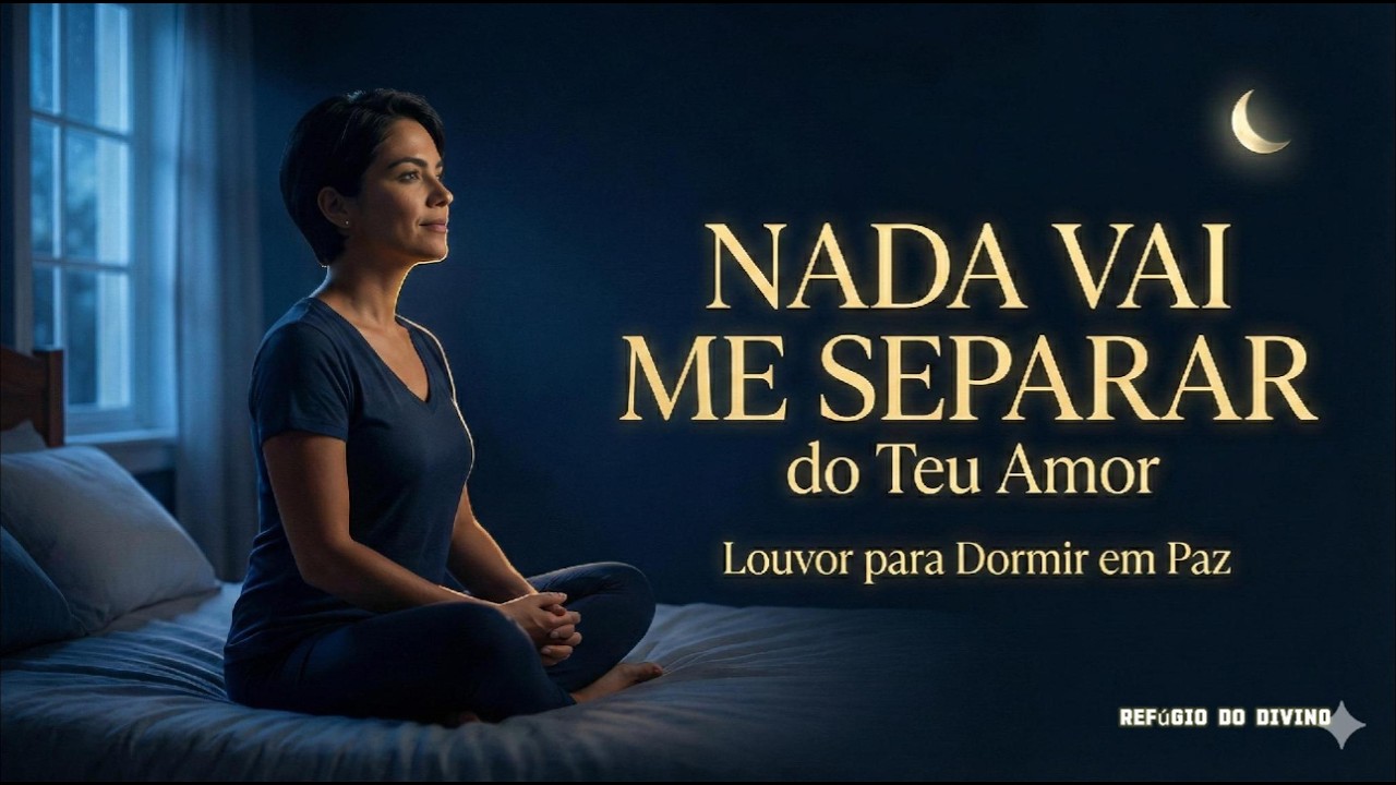 Nada Vai Me Separar do Teu Amor 🌙 Louvor Para Dormir em Paz