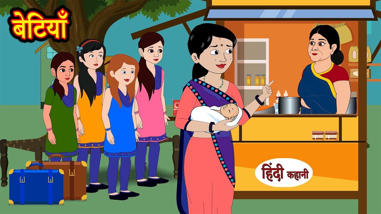 बेटियाँ Betiyan | Hindi Kahani | Moral Stories | Bedtime Stories | Hindi Moral Kahaniyan | Storytime
