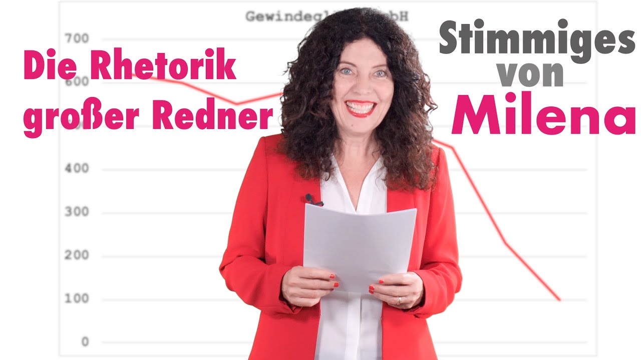 So &uuml;berzeugen gro&szlig;e Redner! | Milena Hardt