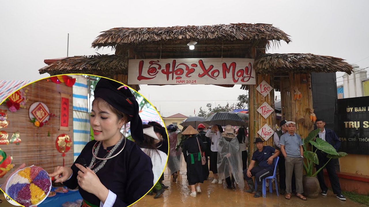 P1 | Lễ hội Xo May người Tày Lục Yên - Yên Bái nhiều đặc sản của các cô gái Tày