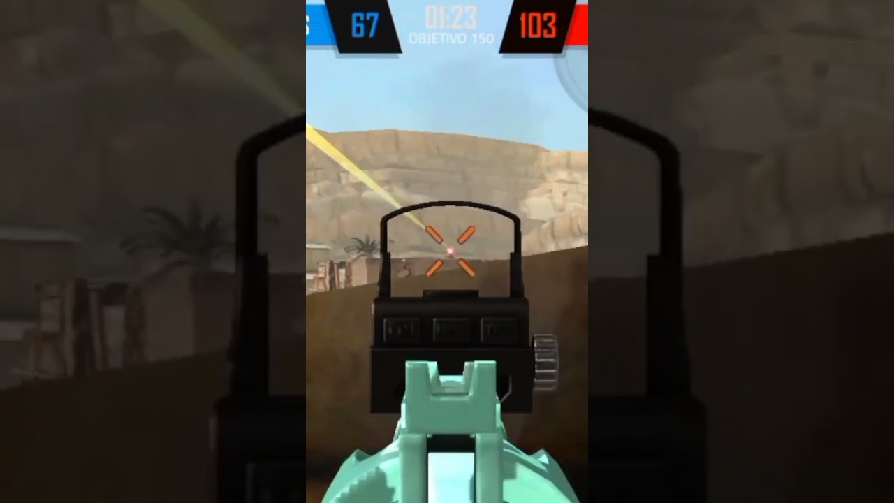 Unexpected head shot - bullet force #bulletforce #shorts