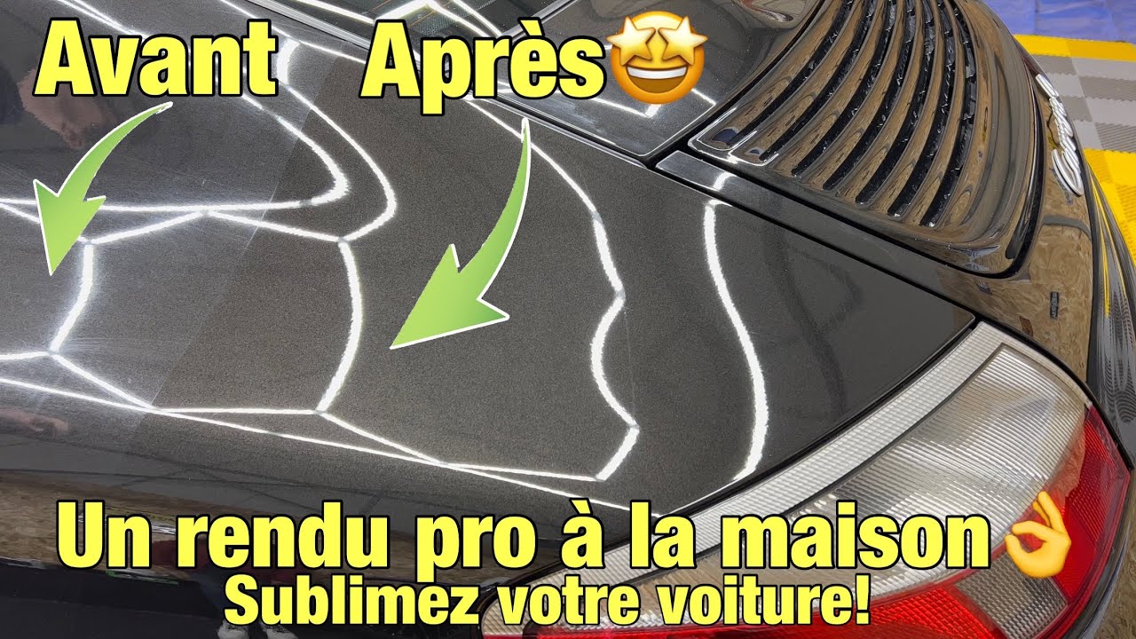 La Porsche 911 fait peau neuve🤩Polish Sonax INCROYABLE🔥et protection céramique Hendlex DC60😱